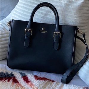 Kate Spade Black Buckle Bag